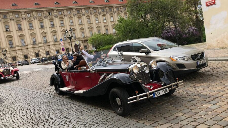 Prague: Private Tour by Vintage Car - From Mozart’s Estates Theatre to the Royal Route