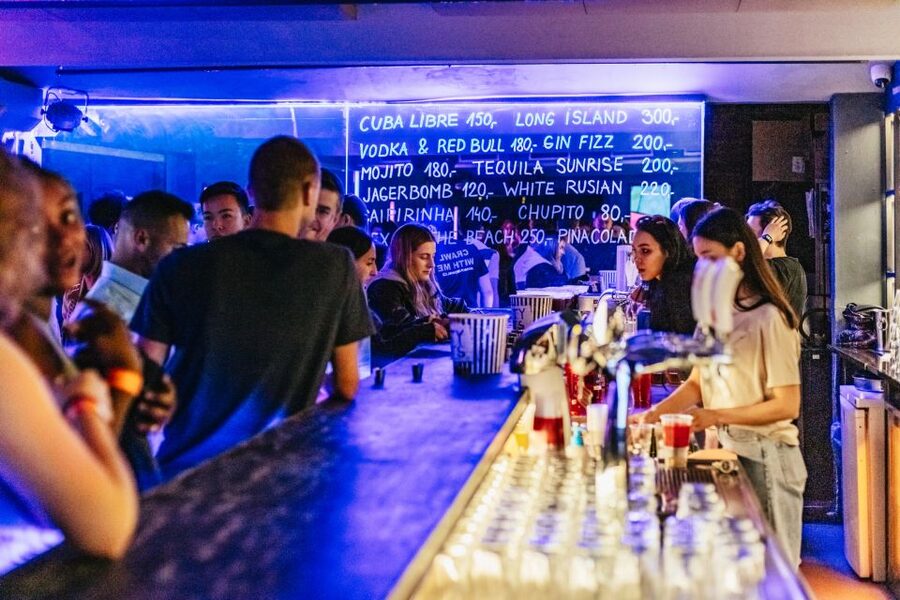 Prague: Pub Crawl with Unlimited Drinks & 5-floor Club Entry - Karlovy Lazne and the five-floor finish