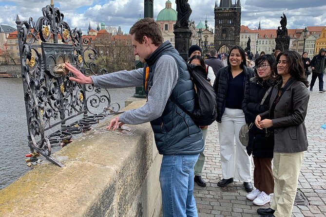 Prague’s TOP Sights - Old Town, Jewish Quarter, Charles Bridge (Tip-based tour) - Gothic towers at Our Lady before Týn
