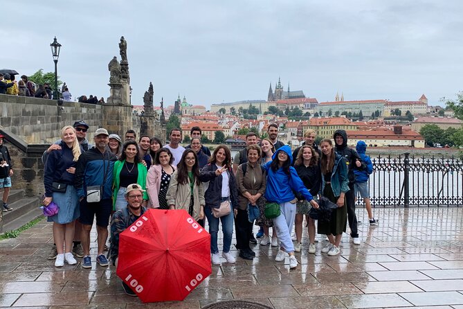 Prague’s TOP Sights - Old Town, Jewish Quarter, Charles Bridge (Tip-based tour) - Crossing Charles Bridge with room for views