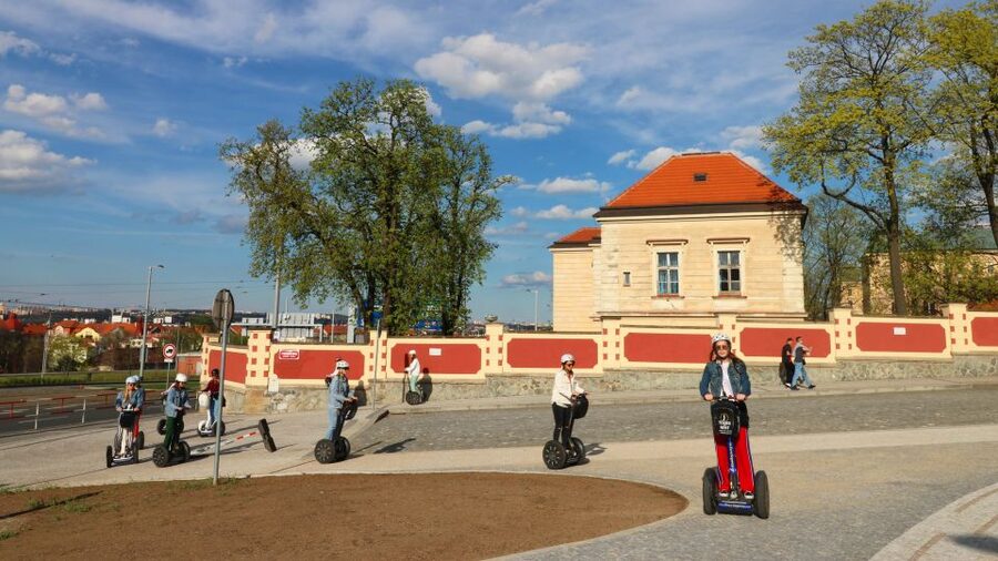Prague: Segway Sightseeing Live-Guided Tour - Rolling Toward Prague Castle Views