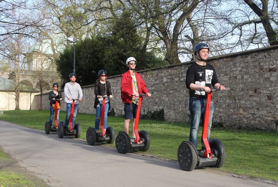 Prague Segway Tour with Oldest Monasteries and Free Taxi - Through Prague 6 parks toward Břevnov