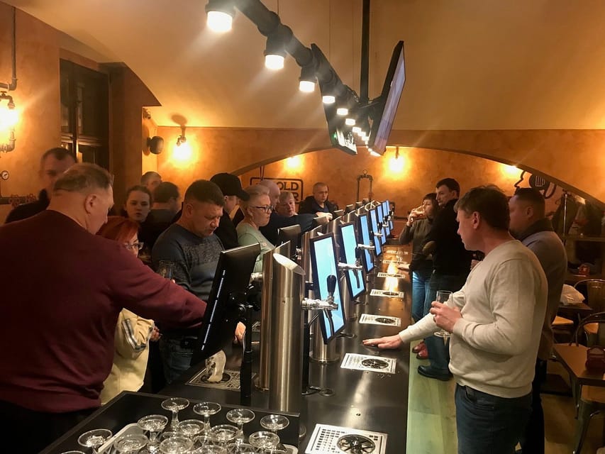Prague: Self-Pour Czech Beer-Tasting Experience - Finding the Beer Point format in central Prague