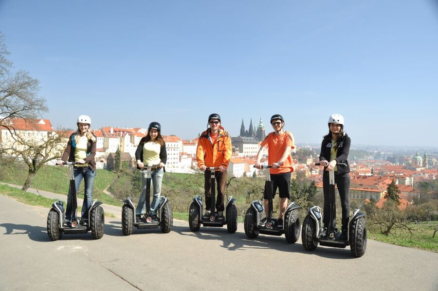 Prague: Shared Group/Private Segway Tour with Hotel Transfer - Parks, villas, and Prague’s quieter western districts