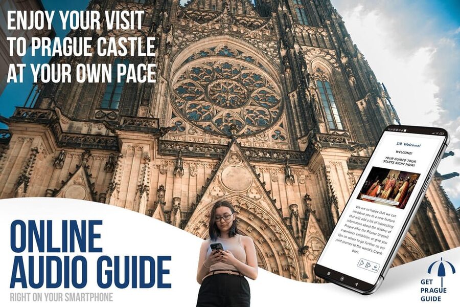 Prague: Skip-the-line Castle Ticket and Optional AudioGuide - St. Vitus Cathedral is the main event
