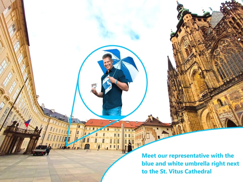 Prague: Skip-the-line Castle Ticket and Optional AudioGuide - Meeting beside St. Vitus Cathedral