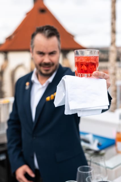 Prague: Sky Bar Aperitivo Menu with Drink & Panoramic Views - Four Menus Turn a Drink Into a Small Meal