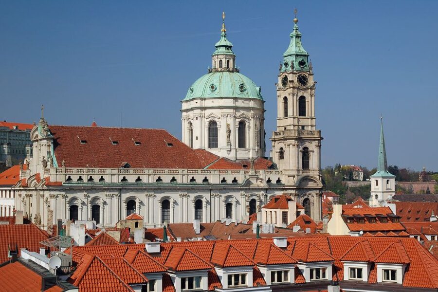 Prague: St Nicholas Bell Tower Entrance Ticket - The 215-step climb through the brick spiral staircase