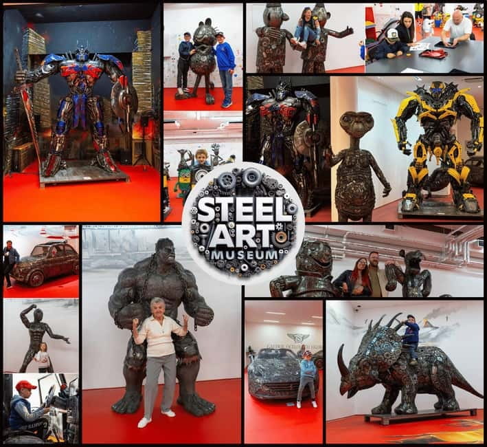 Prague: Steel Art Museum Entry Ticket - Cars, motorbikes, and the best photo stops