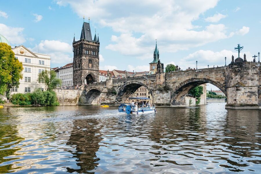 Prague: Swimming Beer Bike on A Cycle Boat - Why this beer boat feels different from a normal cruise