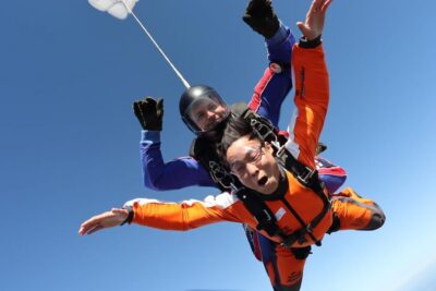 Tandem Skydiving 14,000ft over Prague with Transfers