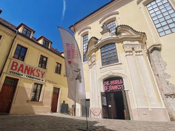 Prague: The World of Banksy Immersive Experience Ticket - Entering the former Church of Saint Michael the Archangel