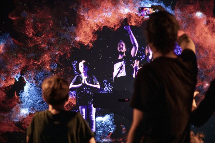 Prague: Ticket to Audiovisual Light Art at Lumia Gallery - Moving through the light installations