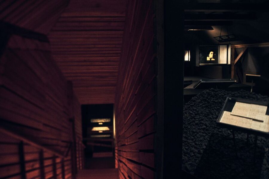 Prague: Tickets for the Franz Kafka Museum - Meeting the host under the yellow umbrella