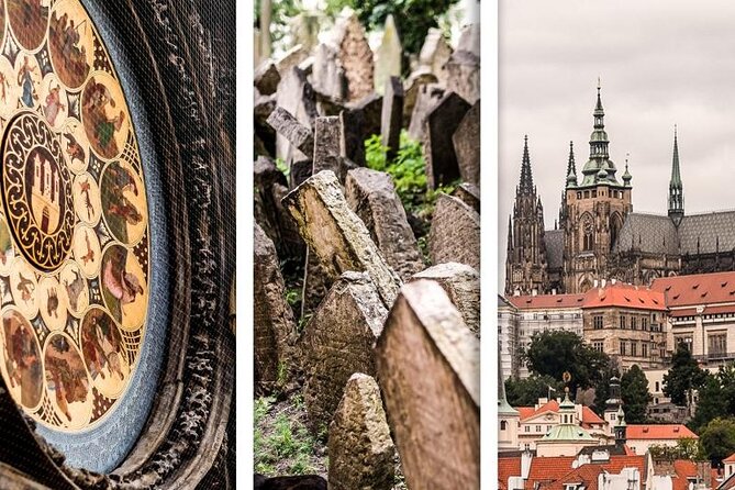 Prague TOP 3 TICKETS Prague Castle Astronomical Clock Jewish Town - Key points to know before booking