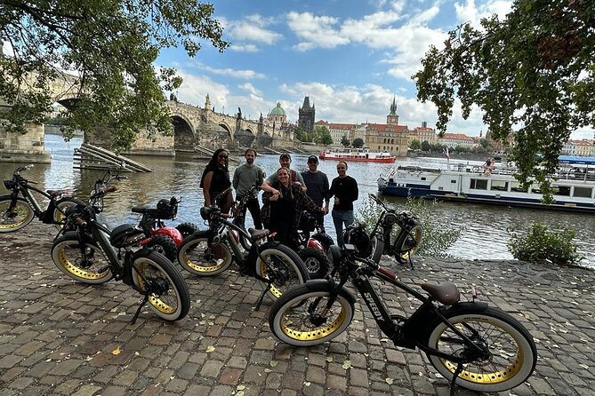 Prague Trike & E-Bike Combo Tour - Wenceslas Square and the Powder Tower