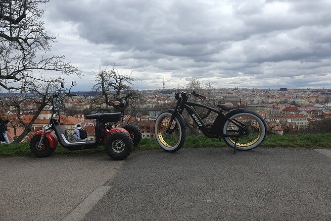 Prague Trike & E-Bike Combo Tour - Strahov Monastery and a Monastery Beer Stop