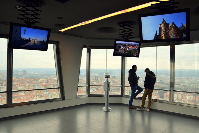 Prague TV tower - Observatory - The 360-degree view from 93 meters