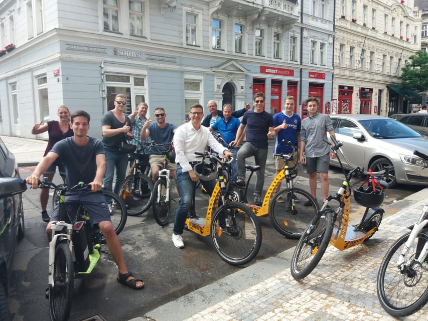 Prague Ultimate e-Scooter City Tour - Key points at a glance
