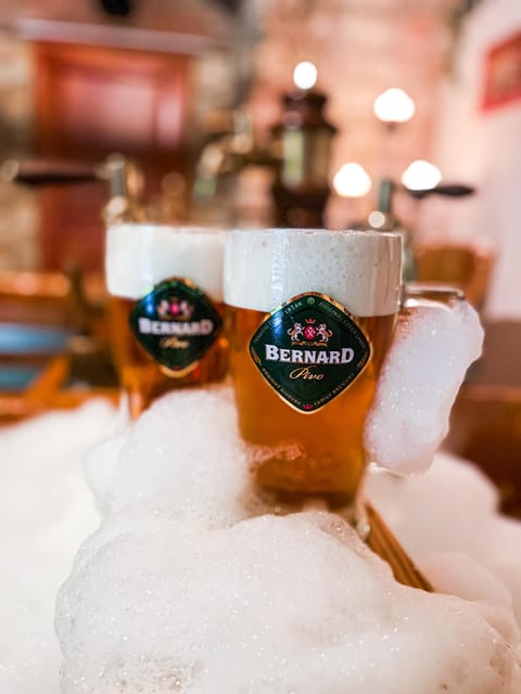 Prague: Ungelt Bernard Beer Spa with Beer & Optional Massage - What the private room is like