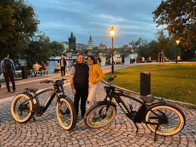 Prague Viewpoints & Historical Ebike Tour - Wenceslas Square and the Powder Tower