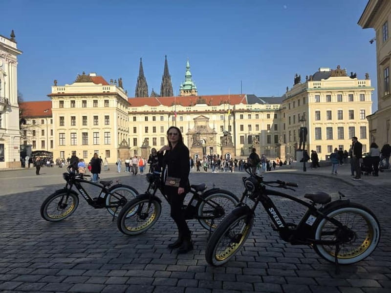Prague Viewpoints & Historical Ebike Tour - Franz Kafka Museum and Rudolfinum area
