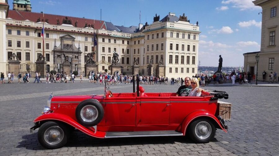 Prague: Vintage Car Ride and Walking Tour - Key points to know before booking