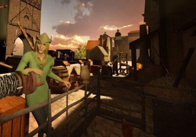 Virtual-Reality Time-Travel Experience to 1593