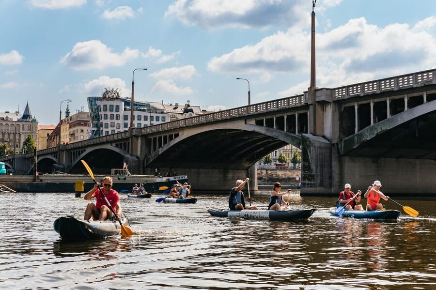 Prague: Vltava River Guided Canoeing Tour - Who should book this canoe trip?