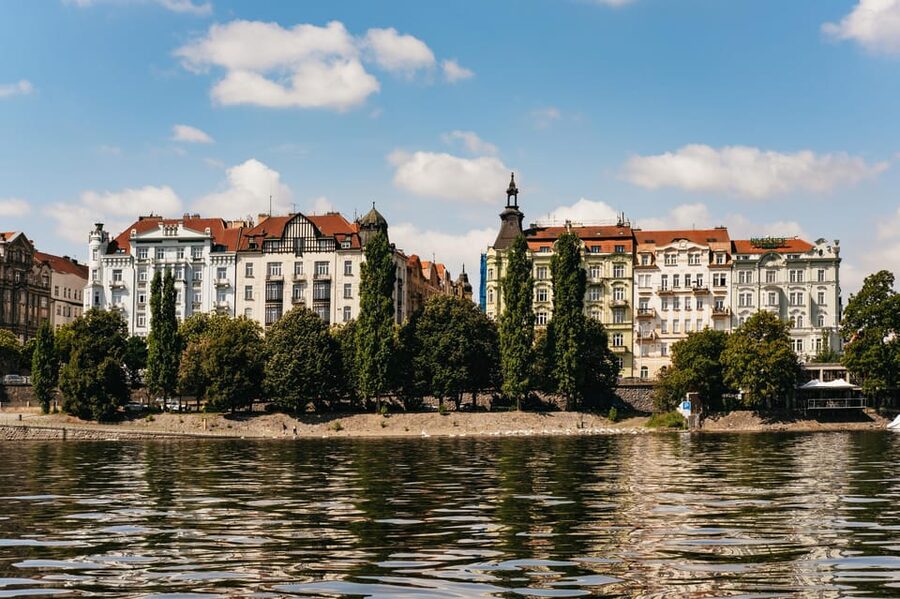 Prague: Vltava River Guided Canoeing Tour - Swimming, river life, and the fun section