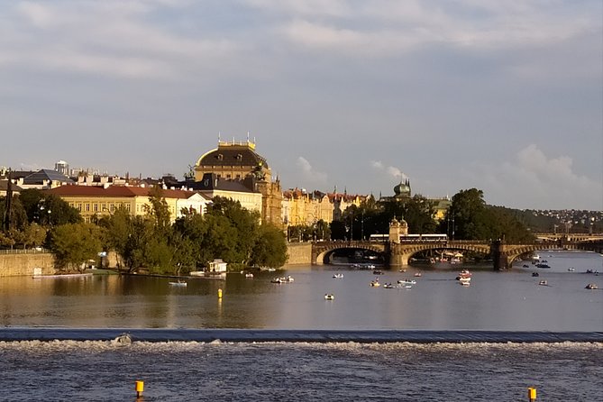 Prague Vltava River Lunch Cruise - A lunchtime view of Prague from the Vltava