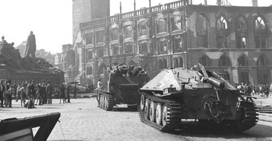 Prague: WWII Guided Tour & The Crypt of Operation Anthropoid - Taking public transport toward the cathedral