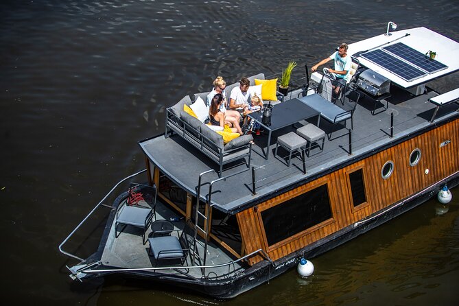 Prague YachtBoat CLASSIC cruise with Unlimited Beer or Prosecco - Rašínovo nábřeží and the first city views