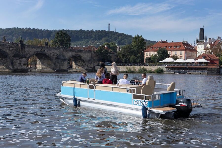 Private Boat Cruise With Unlimited Prosecco - Setting out on Prague’s Vltava River