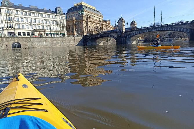 Private Kayak Tour in Prague - Prague Castle from the Vltava