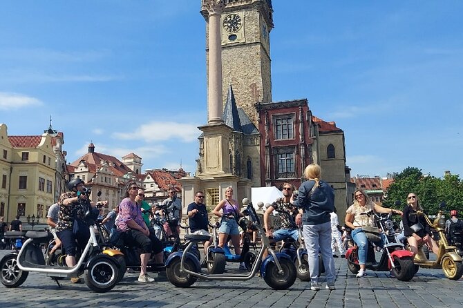 Private live-guided E-Scooter TOURS around Prague - Hradčany, Prague Castle, and St. Vitus Cathedral