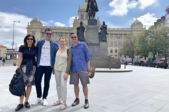 Private Prague Introduction Walking Tour - New Town and Wenceslas Square, where history turns political