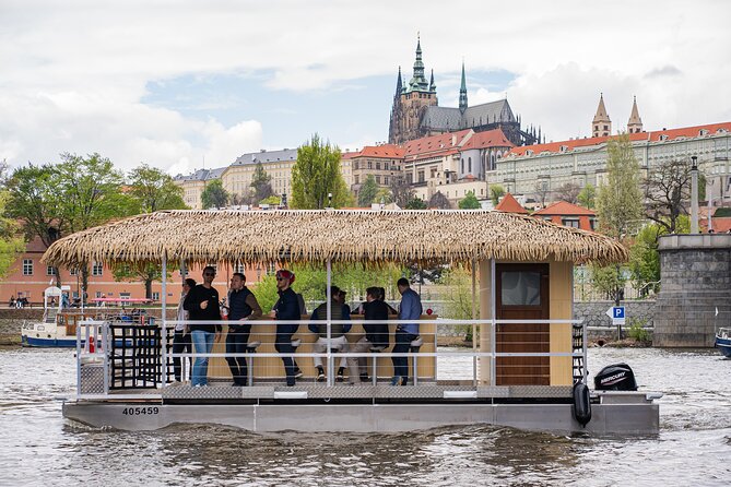 Private Prague Party Tiki Boat Tour: The Floating Bar - The Vltava and the 30-minute river stretch