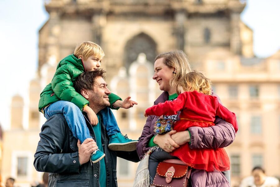 Private Prague Sunrise Photoshoot + Walking Tour - Small-group attention and communication