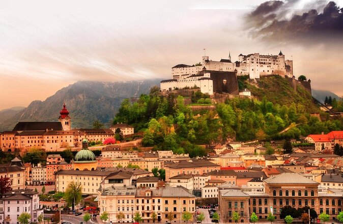 Private Prague to Salzburg luxury car via Cesky Krumlov 5<em> guide – Key points at a glance’ /></p>
<ul>
<li><strong>A practical Prague to Salzburg transfer:</strong> You avoid giving up a full day to a plain train or bus ride and turn the journey into a sightseeing stop.</li>
<li><strong>Hluboka Castle exterior:</strong> See a Tudor-style neo-Gothic castle inspired by Windsor, with gardens and photo opportunities.</li>
<li><strong>Cesky Krumlov Castle included:</strong> The public castle tour, castle grounds, views, and Baroque gardens form the main sightseeing focus.</li>
<li><strong>Lunch in a medieval tavern:</strong> A main dish and drink are included, along with coffee, tea, cake, and bottled water.</li>
<li><strong>Private guide-driver:</strong> Michal is specifically praised for his courtesy, communication, local knowledge, and care with older passengers.</li>
<li><strong>A long but efficient day:</strong> The route includes several hours in the car, so it suits people who value convenience more than a slow, multi-night visit.</li>
</ul>
<h2 id="why-this-route-works-so-well">Why this route works so well</h2>
<p><img width="669" height="446" decoding="async" src=