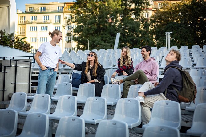 Private Prague Walk with Your Local Buddy - National Theatre and the Vaclav Havel Heart Monument
