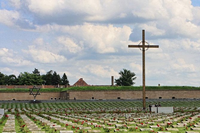 Private Terezin Nazi camp tour from Prague All-Inclusive - Entering the Small Fortress after the 45-minute drive