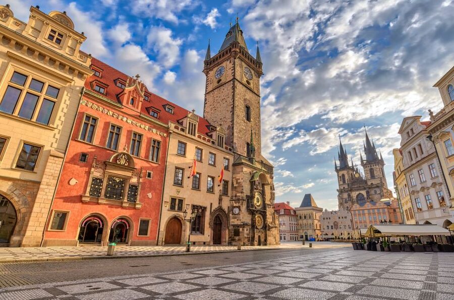 Private Tour of Prague Old Town with Zizkov TV Tower - Týn Church and the medieval heart of Staré Město
