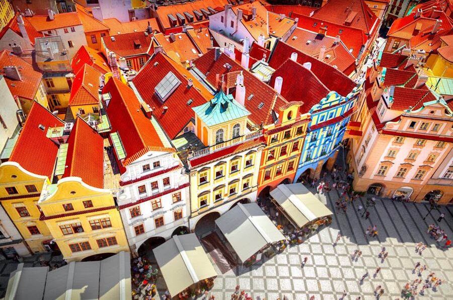 Private Tour of Prague Old Town with Zizkov TV Tower - Kafka, house signs, and the road to the Powder Gate