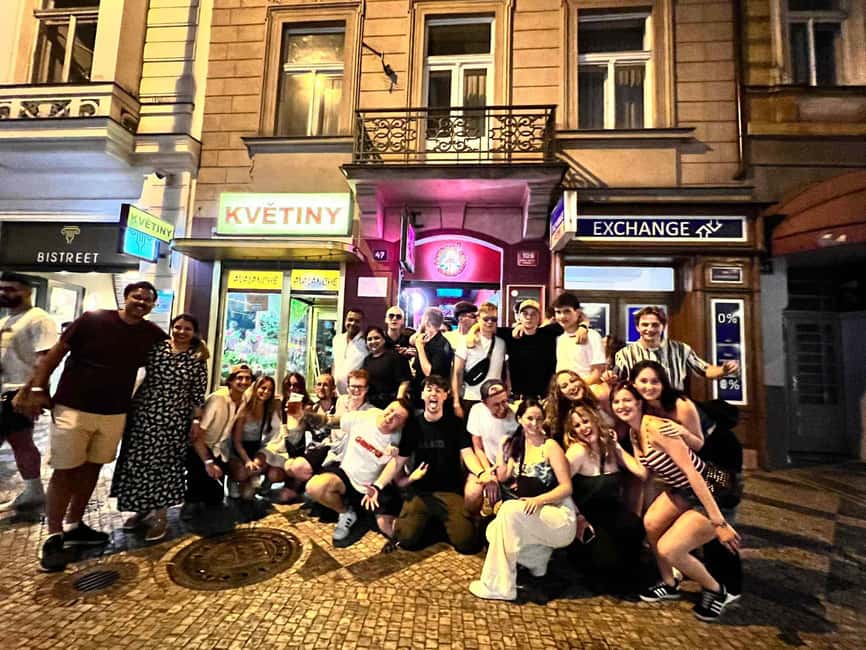 Pub Crawl with Shots and Night Club I Prague - Moving through Prague’s central bars
