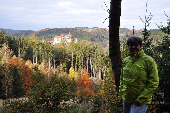 PUNKVA CAVES, ABYSS and PERNSTEJN CASTLE =only from Apr to Sep - Křtiny and the church that overwhelms the village