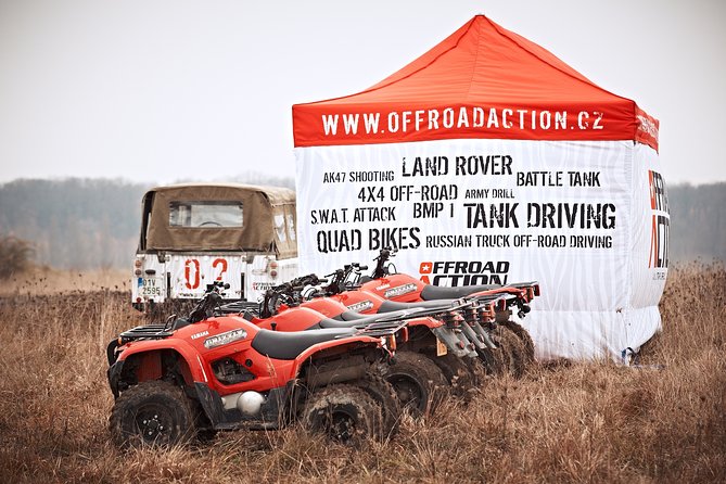 Quad ride adventure Prague - One Hour of Off-Road Riding