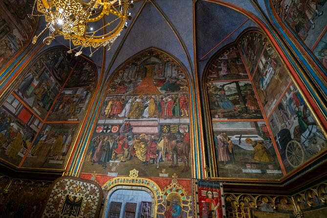 Royal Splendor Unveiled Private Prague Castle Interior Tour - The third courtyard and the southern cathedral facade