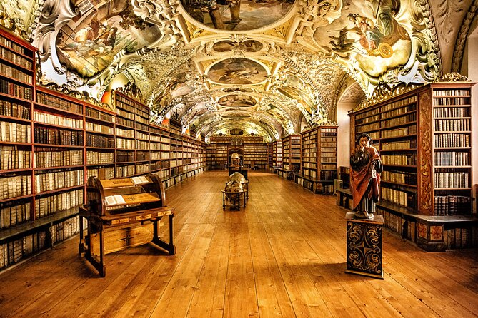 Saint Vitus Cathedral and Hidden Gems of Prague Castle - Inside Strahov Library’s Baroque halls