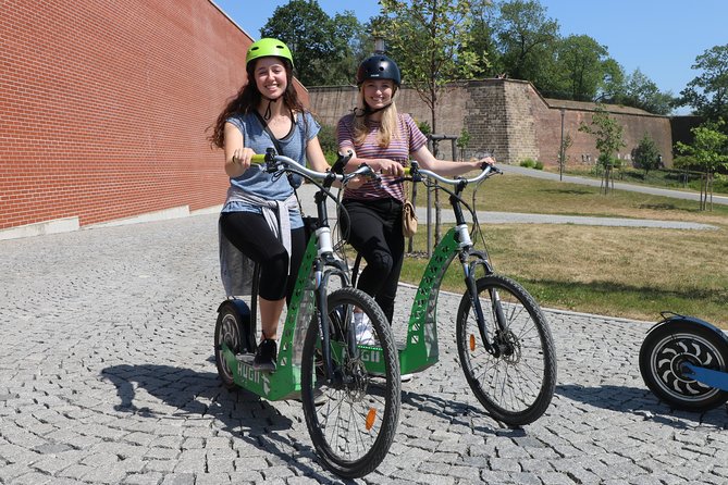 Scenic Panoramic views e-Scooter/ eBike Guided Tour of Prague - Starting at Maltezske Square near Charles Bridge